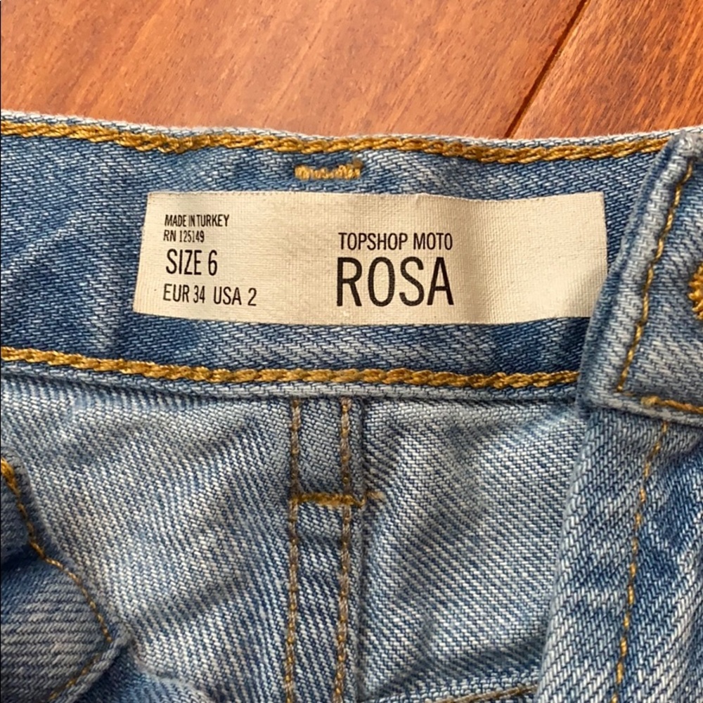 Topshop - Rosa shorts (size 2) - Picture 3 of 3